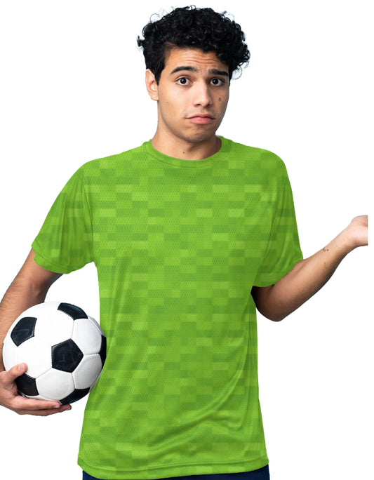 Lime Wool Textured Unisex T-Shirt