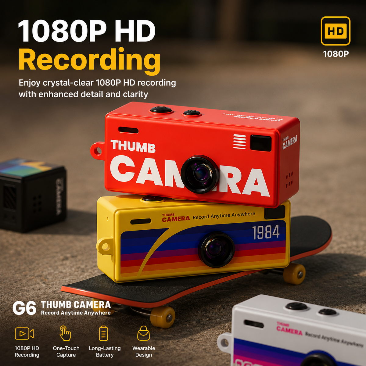 Pocket Memory Camera — The Tiny Retro Camera That Captures Big Moments