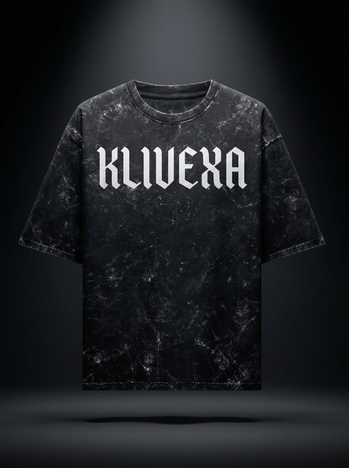 Klivexa Unisex Acid Washed Oversized Premium Tee