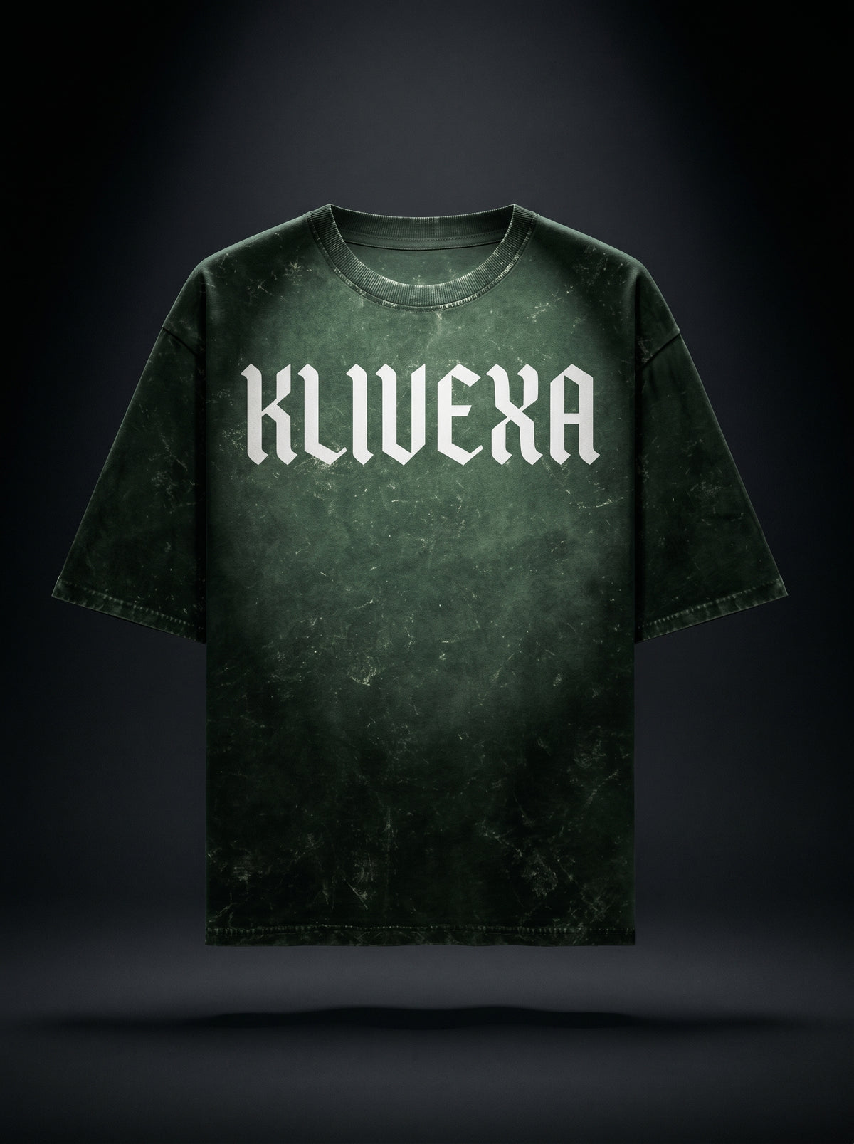 Klivexa Unisex Acid Washed Oversized Premium Tee