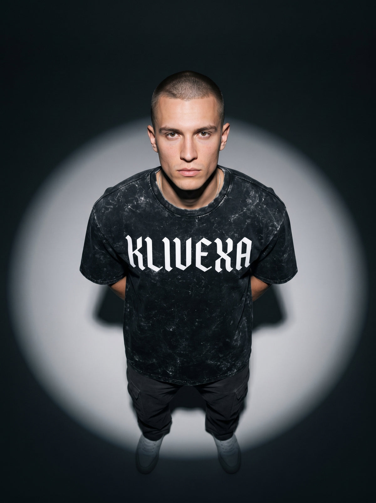 Klivexa Unisex Acid Washed Oversized Premium Tee