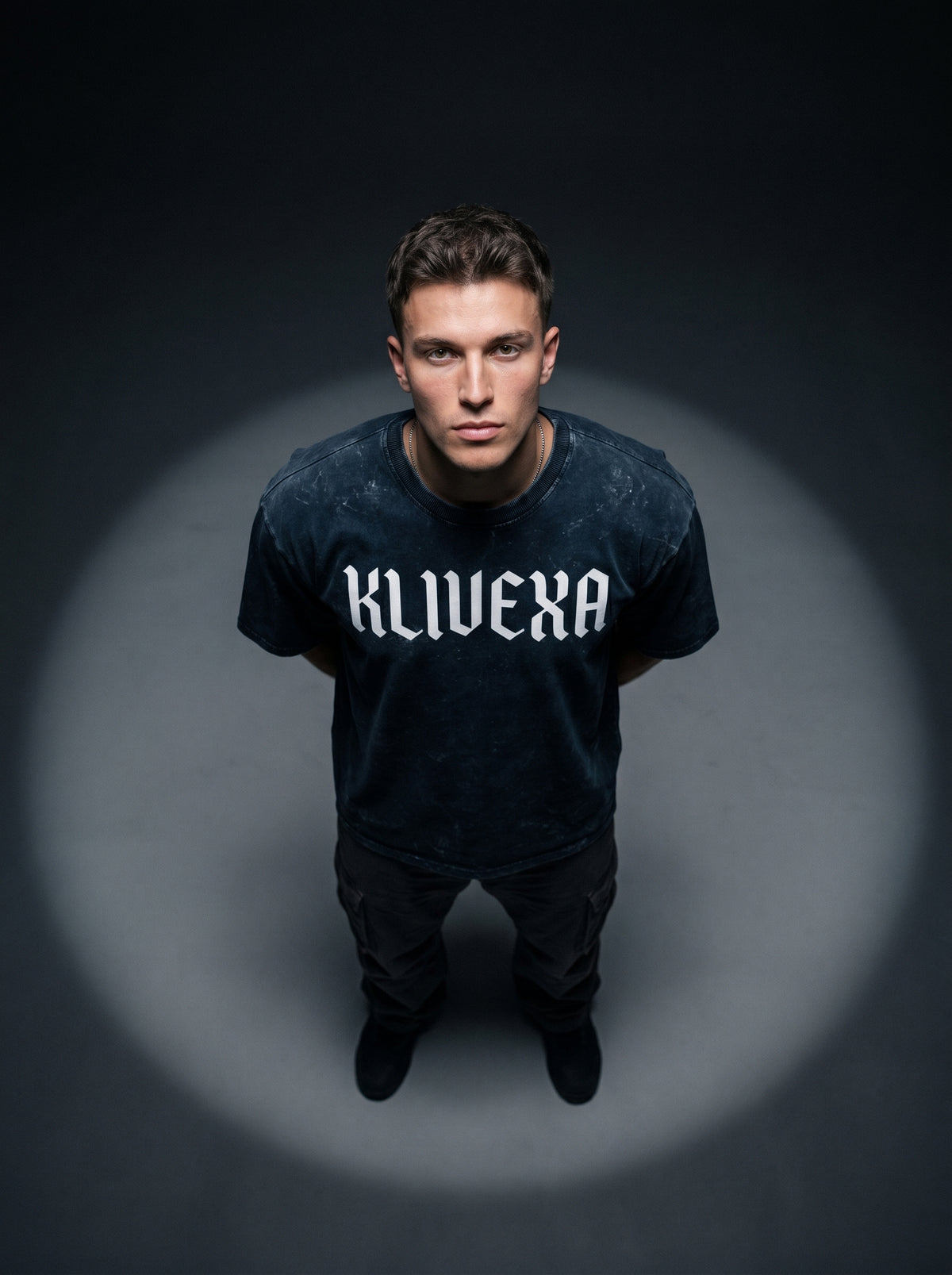 Klivexa Unisex Acid Washed Oversized Premium Tee