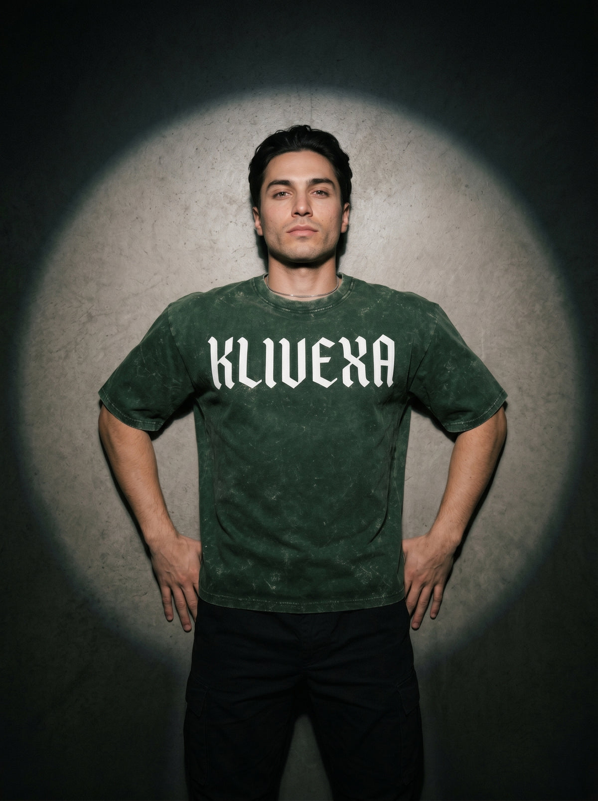 Klivexa Unisex Acid Washed Oversized Premium Tee