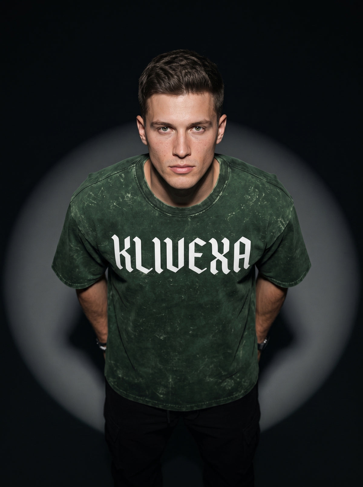 Klivexa Unisex Acid Washed Oversized Premium Tee