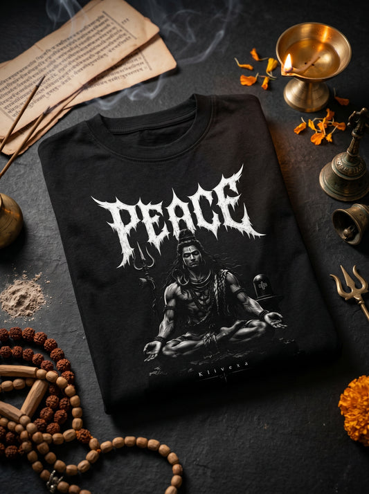 Lord Mahadev Divine Collection Unisex Oversized  T-Shirt