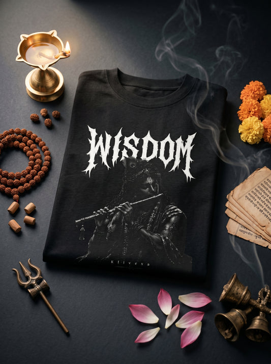 Lord Krishna Divine Collection Unisex Oversized  T-Shirt