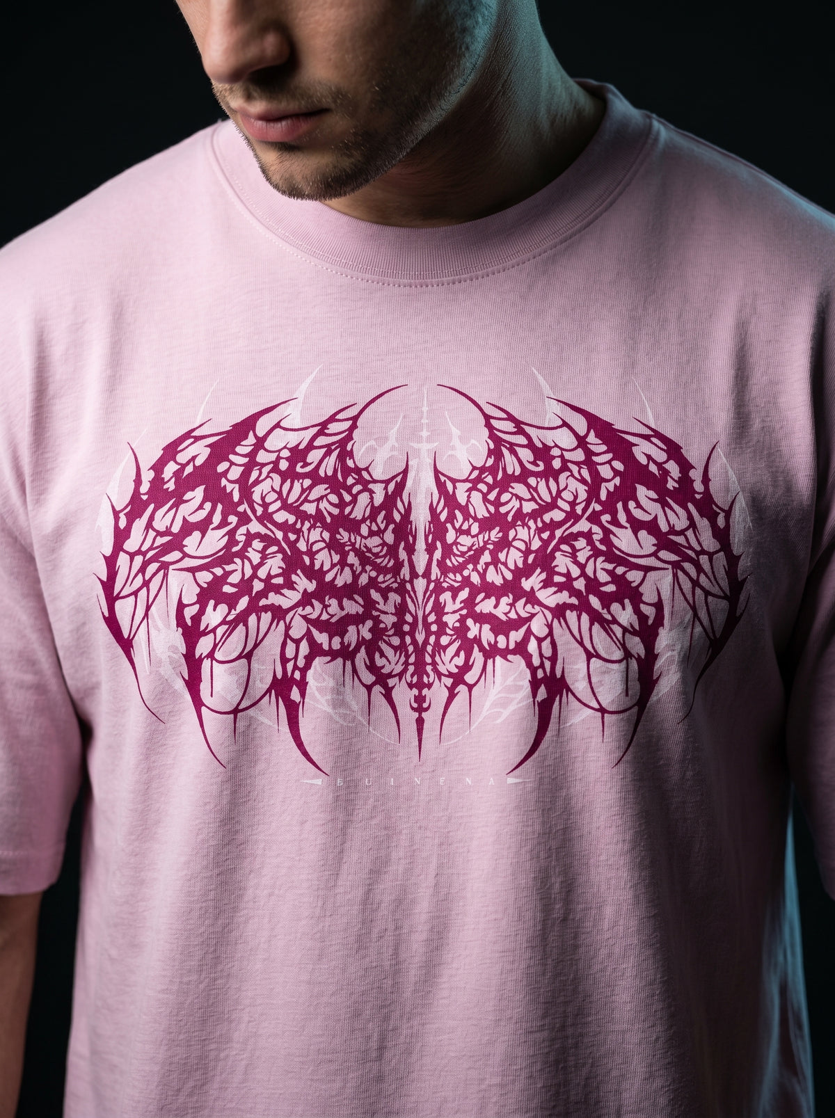 Klivexa Oblivian Collection Oversized Heavyweight Unisex T-Shirt-Purple
