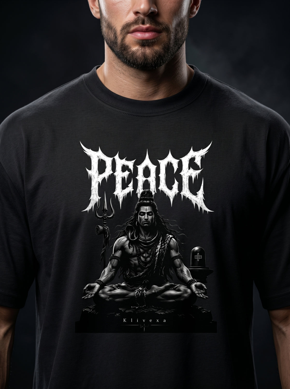 Lord Mahadev Divine Collection Unisex Oversized  T-Shirt