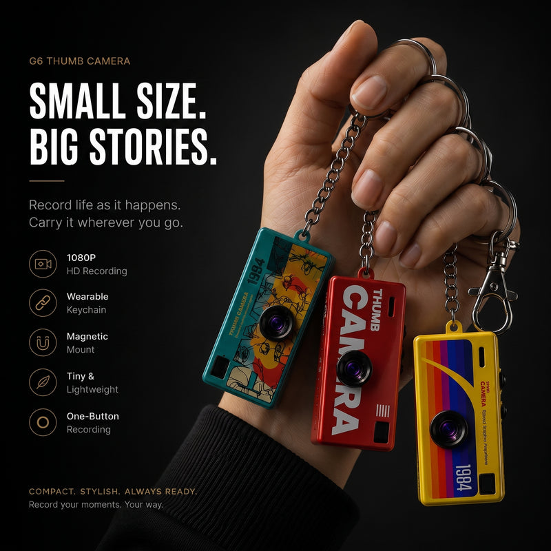 Pocket Memory Camera — The Tiny Retro Camera That Captures Big Moments