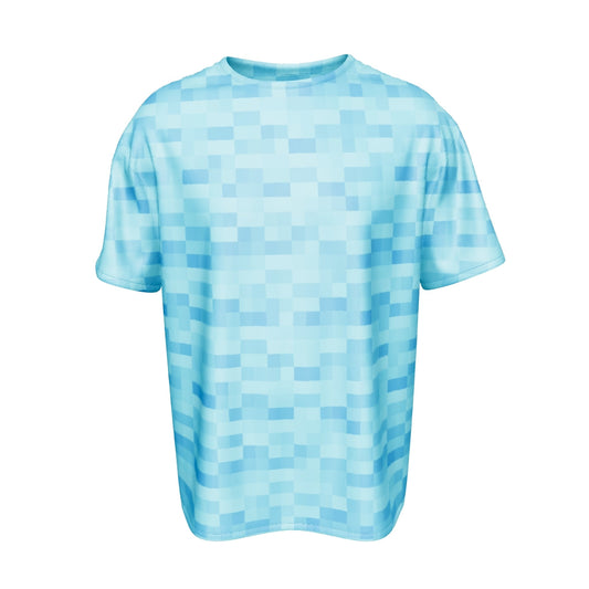 Light Blue Wool Textured Unisex T-Shirt