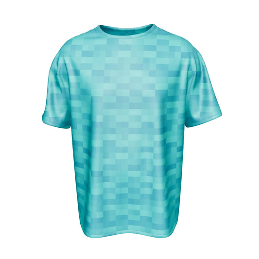 Cyan Wool Textured Unisex T-Shirt