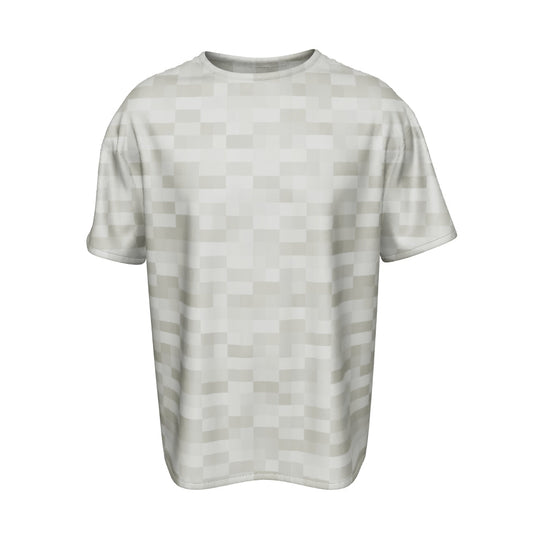 Light Grey Wool Textured Unisex T-Shirt