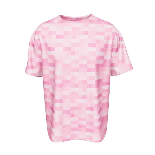 Lite Pink Wool Textured Unisex T-Shirt