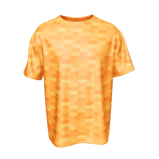 ORANGE Wool Textured Unisex T-Shirt