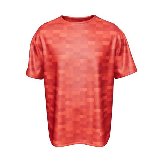 Red Wool Textured Unisex T-Shirt