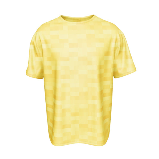 Yellow Wool Textured Unisex T-Shirt